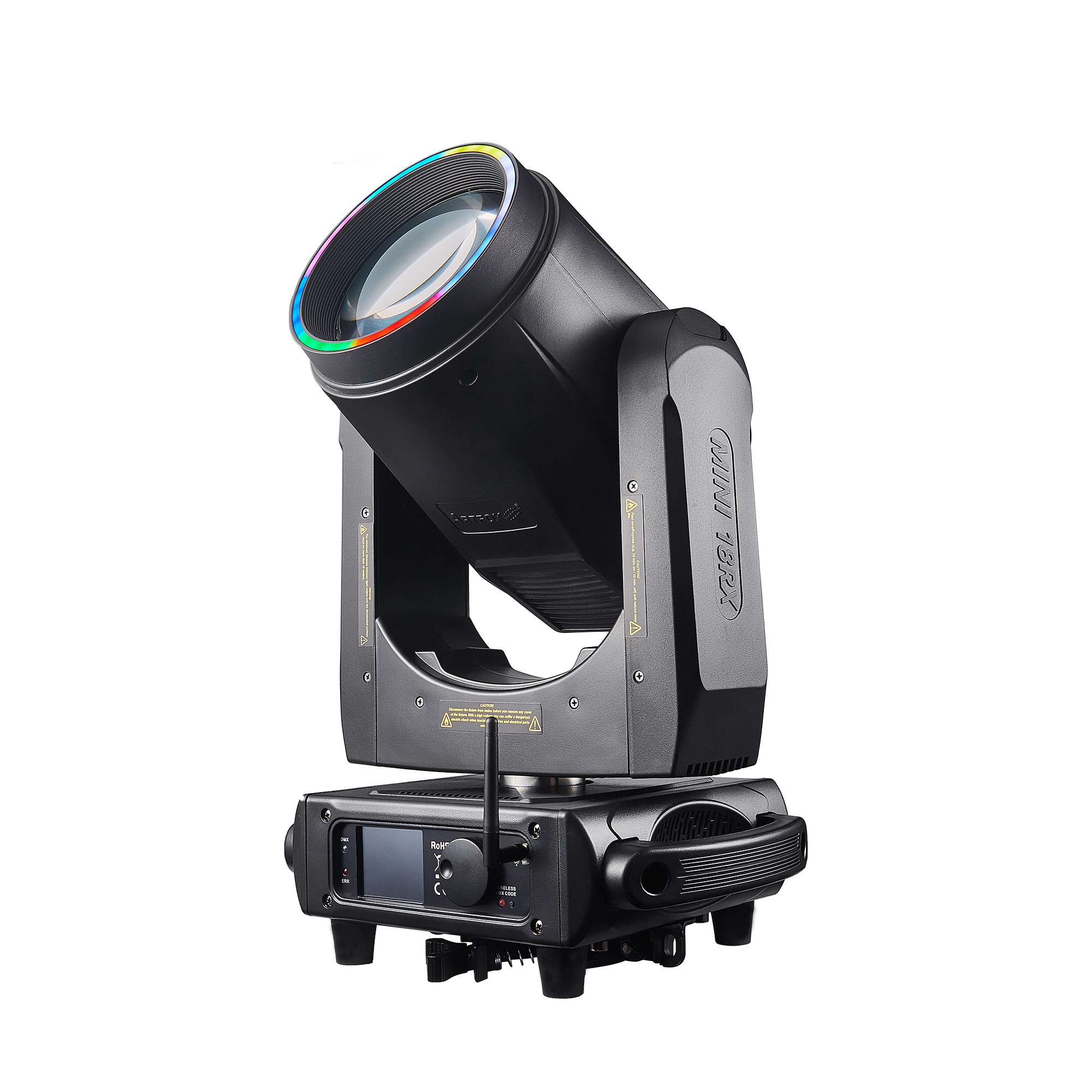 Moving Head Light:382w lamp, Wireless, 6 Prisms, 15 Prisms effects, Rainbow effects, dynamic Gobos